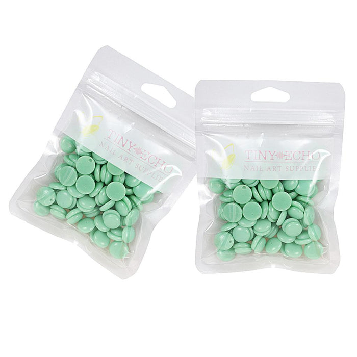 Crofta 2 Pcs Depilatory Hard Wax Beads for Bikini Painless Hair Removal Green