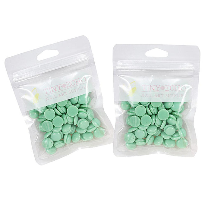 Crofta 2 Pcs Depilatory Hard Wax Beads for Bikini Painless Hair Removal Green