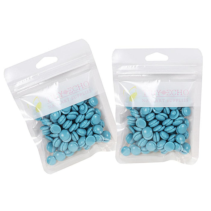 Crofta 2 Pcs Depilatory Hard Wax Beads for Bikini Painless Hair Removal Blue