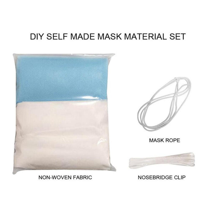 Crofta DIY Disposable Mask Material Homemade Dust-proof Safe Face Cover Breathable