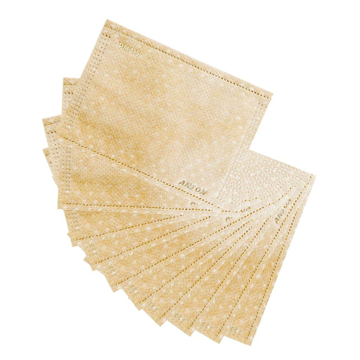 Crofta 10 Pieces Disposable Mask Non-woven Mat Pad Reusable Cushion