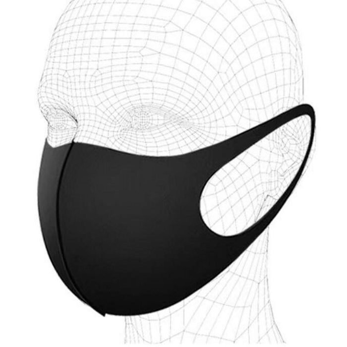 Crofta 1 pack Universal 3-Layer Mask Replacement Mat Safe Masks Gasket 50 pieces and 2pcs mask