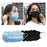 Crofta 10pcs Disposable Face Mask 3 Layers  5PCS Blue +5PCS Black