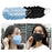 Crofta 10pcs Disposable Face Mask 3 Layers  5PCS Blue +5PCS Black