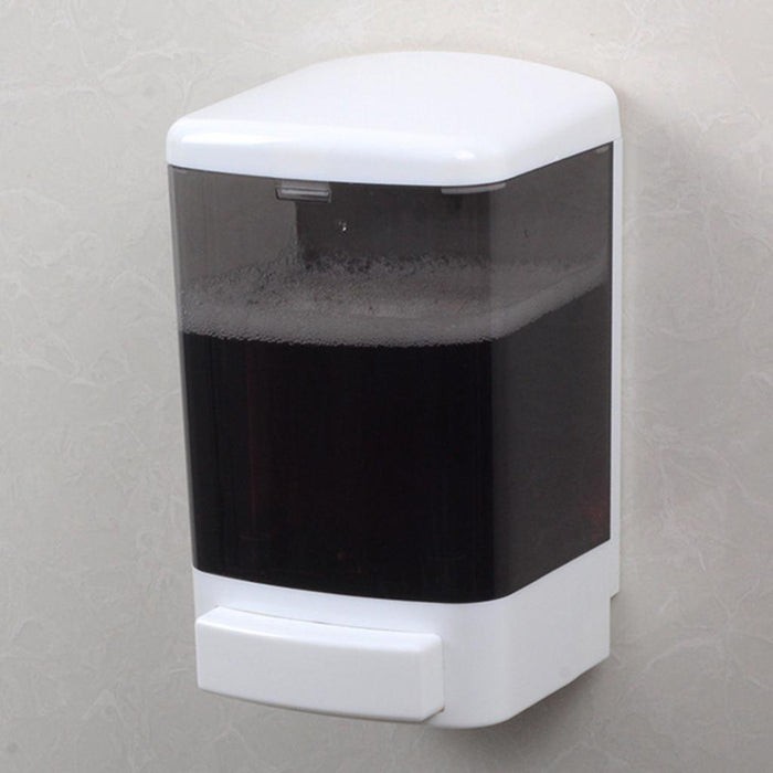 Crofta 1000ml Manual Soap Dispenser Wall Mounted Dispenser for Bathroom