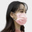 Crofta 50 Pieces Adults Disposable Anti-Haze Face Mouth Mask Dustproof Pink