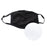 Crofta Antidust Adult Mouth Cover for Outdoor Activities Mask without Valve+Insert Pad