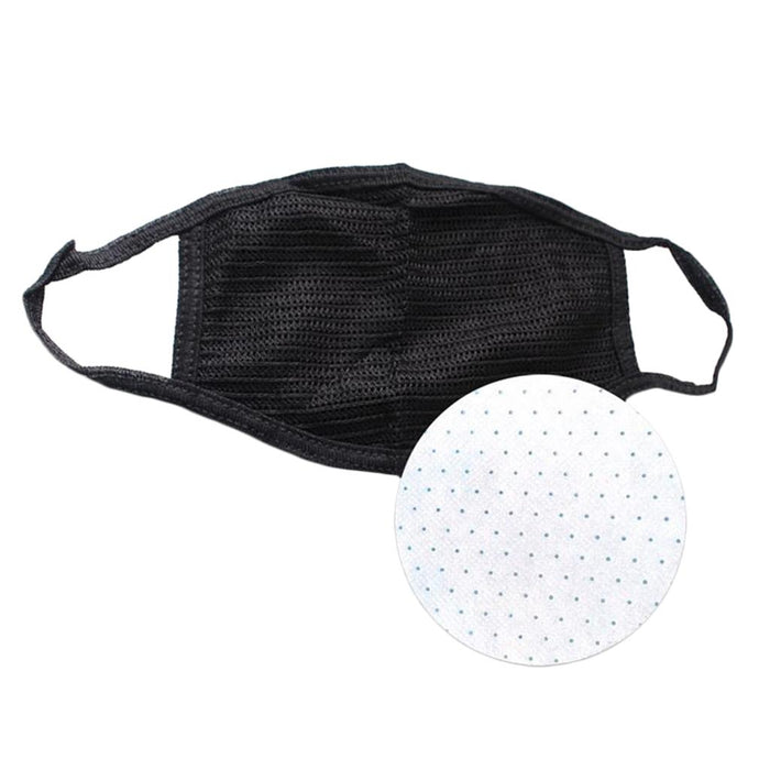 Crofta Antidust Adult Mouth Cover for Outdoor Activities Mask without Valve+Insert Pad