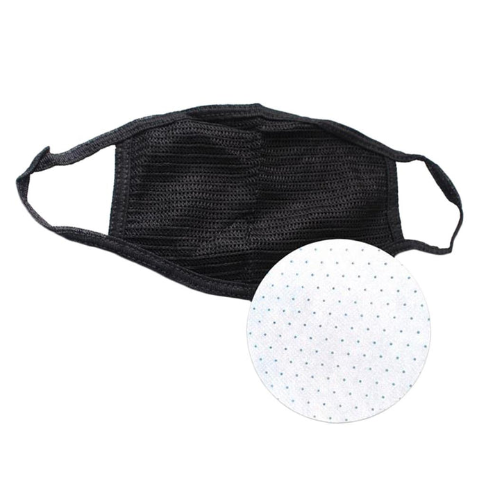 Crofta Antidust Adult Mouth Cover for Outdoor Activities Mask without Valve+Insert Pad