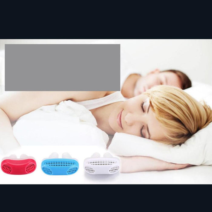 Crofta Anti Snore Stop Snoring Nose Clip Sleeping Aid Apnea Guard White