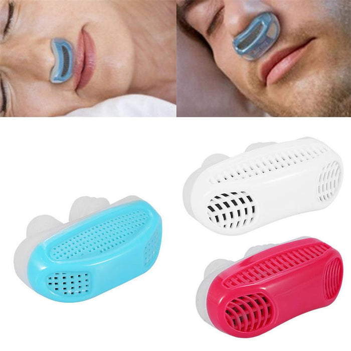 Crofta Anti Snore Stop Snoring Nose Clip Sleeping Aid Apnea Guard White