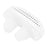 Crofta Anti Snore Stop Snoring Nose Clip Sleeping Aid Apnea Guard White