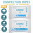 Crofta 2 Bags Alcohol Wet Wipe Pad Tissue Disinfection Wiper Sheet  75% Alcohol