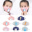 Crofta Kid Winter Thickened Face Mask Anti-Dust Mouth Mask Washable Pink