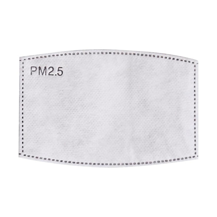 Crofta Unisex Adults Reusable Mask Anti-dust PM 2.5 Haze Filter Cover White