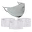 Crofta Unisex Adults Reusable Mask Anti-dust PM 2.5 Haze Filter Cover Gray