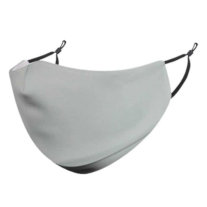 Crofta Unisex Adults Reusable Mask Anti-dust PM 2.5 Haze Filter Cover Gray