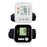 Crofta Wrist Blood Pressure Monitor Electronic Sphygmomanometer Digital Black