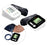 Crofta Wrist Blood Pressure Monitor Electronic Sphygmomanometer Digital Black