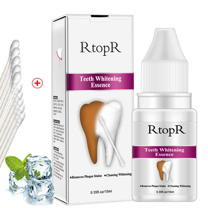 Crofta 10ml Tooth Whitening Essence Effectively Remove Plaque Oral Hygiene Tools