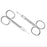 Crofta 10pcs/set Eyebrow Tools Tweezers Scissors Razor Eyelash Curler Set Kit