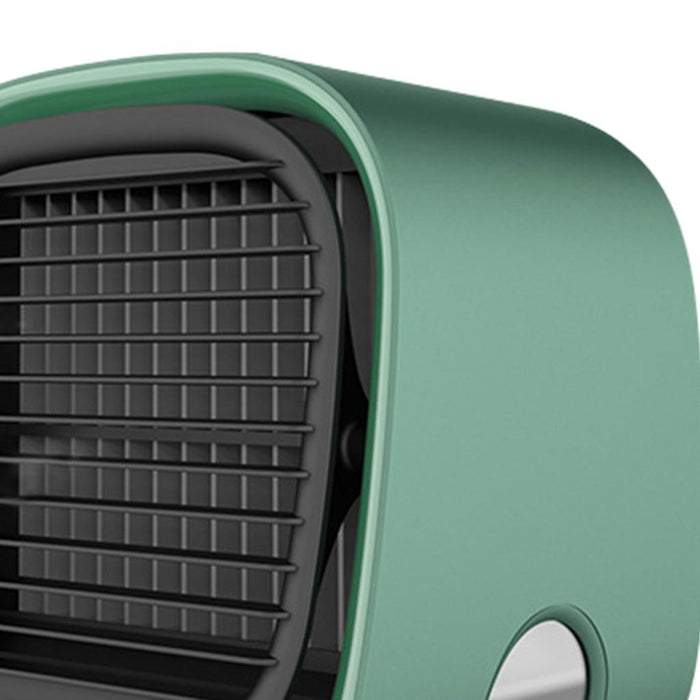 Crofta Portable Air Cooler Fan Desktop Cooling Air Conditioner Humidifier  Green