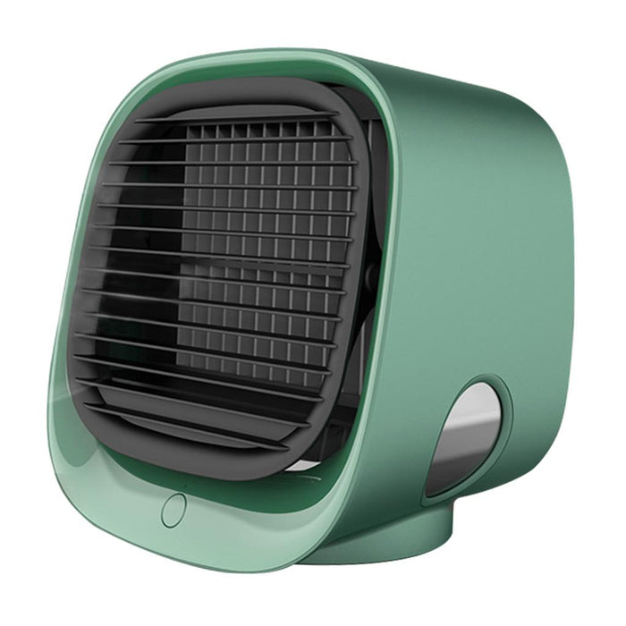 Crofta Portable Air Cooler Fan Desktop Cooling Air Conditioner Humidifier  Green