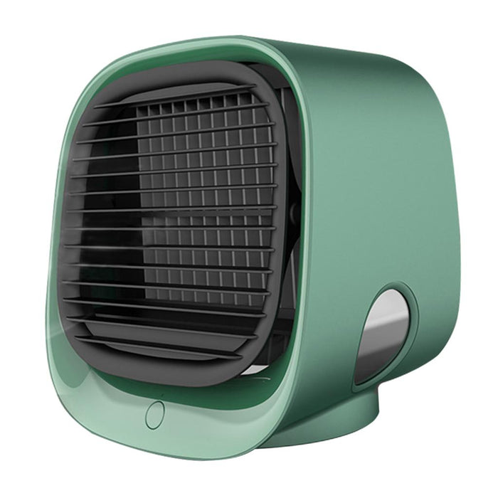 Crofta Portable Air Cooler Fan Desktop Cooling Air Conditioner Humidifier  Green