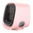 Crofta Portable Air Cooler Fan Desktop Cooling Air Conditioner Humidifier  Pink