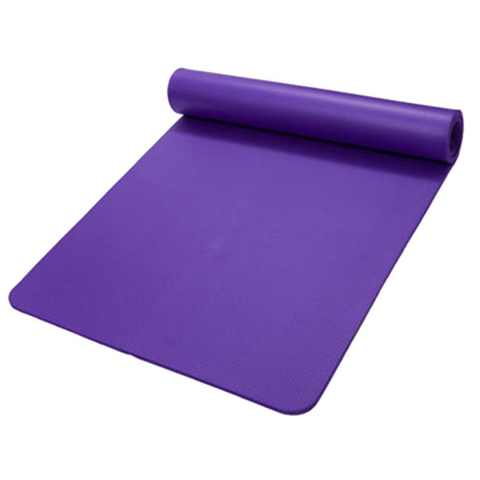 Crofta Yoga Pilates Mat Fitness Exercise Dance Women Men Home Cushion Pad Purple