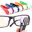 Crofta 12Pcs Eyeglass Microfiber Spectacles Cleaner Soft Brush Cleaning Tool Black