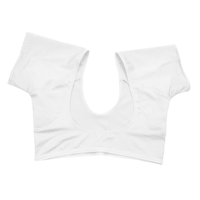 Crofta Women Underarm Armpit Vest Top Sweat Pad Sweat Absorbing Shirt L Normal Skin