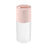 Crofta Portable Mini air humidifier  Double spray 400ml USB Rechargeable Pink