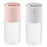 Crofta Portable Mini air humidifier  Double spray 400ml USB Rechargeable Pink