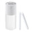 Crofta Portable Mini air humidifier  Double spray 400ml USB Rechargeable White