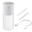 Crofta Portable Mini air humidifier  Double spray 400ml USB Wired White