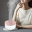 Crofta Portable Mini air humidifier  Double spray 1000ml USB Rechargeable Pink