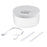 Crofta Portable Mini air humidifier  Double spray 1000ml USB Rechargeable White