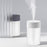 Crofta Portable Mini air humidifier  Single spray 260ml USB Wired White