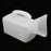 Crofta Handheld Portable Mobile Urinal Toilet Bottle  Women use white 1000ml