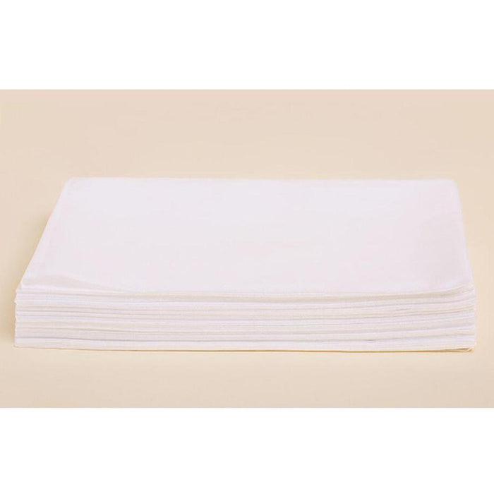 Crofta 100x Bed Sheets Covers for Spa Tattoo Body Treatments White 175x75cm Style A