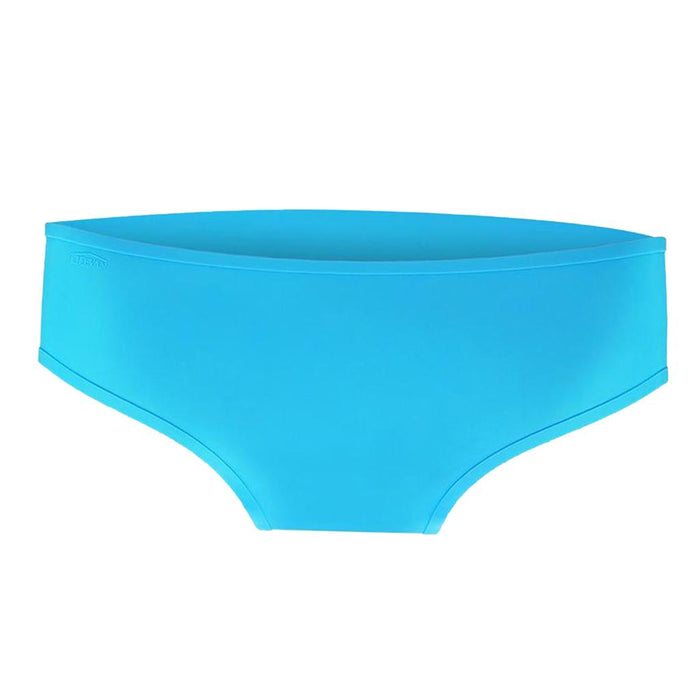 Crofta Women Bikini Swim Trunks Silicone Underwear Summer Bottom Beach Pants Blue