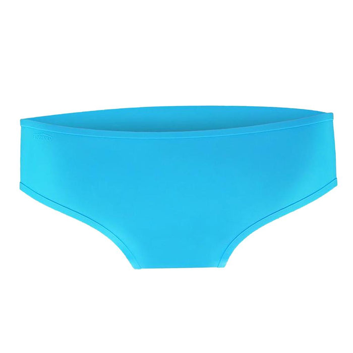 Crofta Women Bikini Swim Trunks Silicone Underwear Summer Bottom Beach Pants Blue