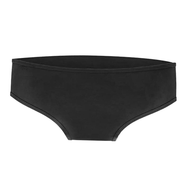 Crofta Women Bikini Swim Trunks Silicone Underwear Summer Bottom Beach Pants Black