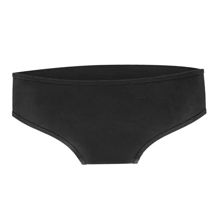 Crofta Women Bikini Swim Trunks Silicone Underwear Summer Bottom Beach Pants Black