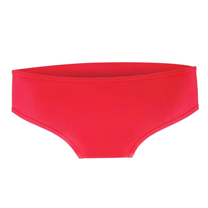 Crofta Women Bikini Swim Trunks Silicone Underwear Summer Bottom Beach Pants Red