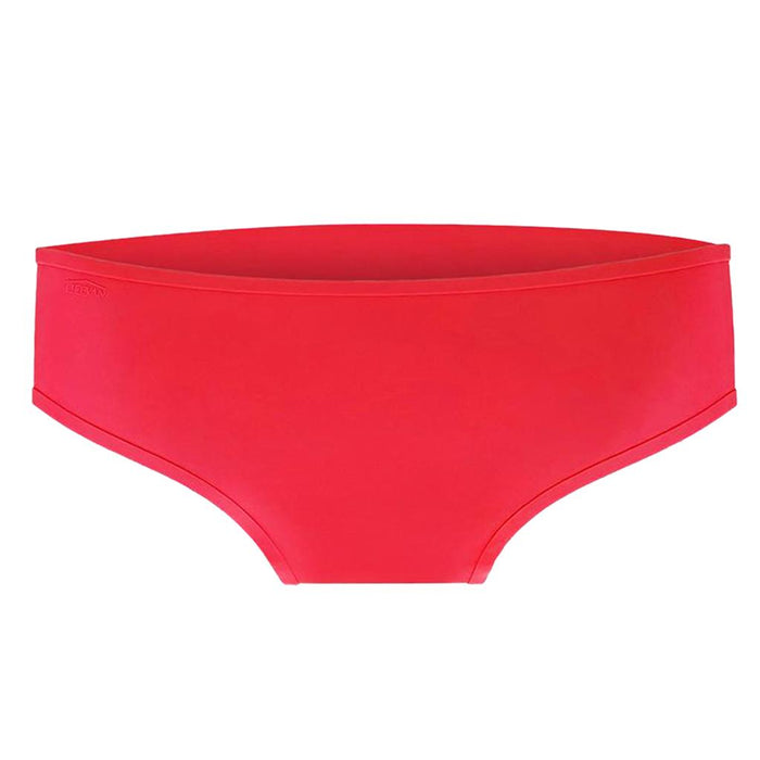 Crofta Women Bikini Swim Trunks Silicone Underwear Summer Bottom Beach Pants Red