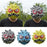 Crofta Adult Creative Halloween Cosplay Horror Scary Full Face Mask  blue