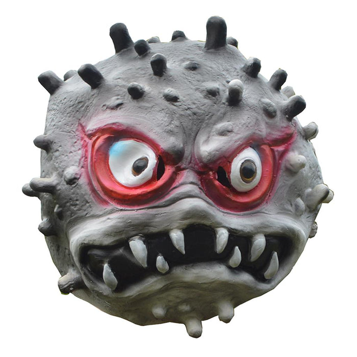 Crofta Adult Creative Halloween Cosplay Horror Scary Full Face Mask  gray