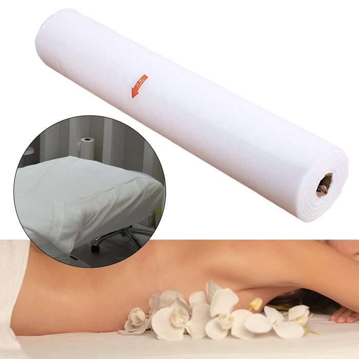 Crofta 100x Disposable Beauty Bed Sheet Nonwoven Massage Salon Table Cover 55 x70cm